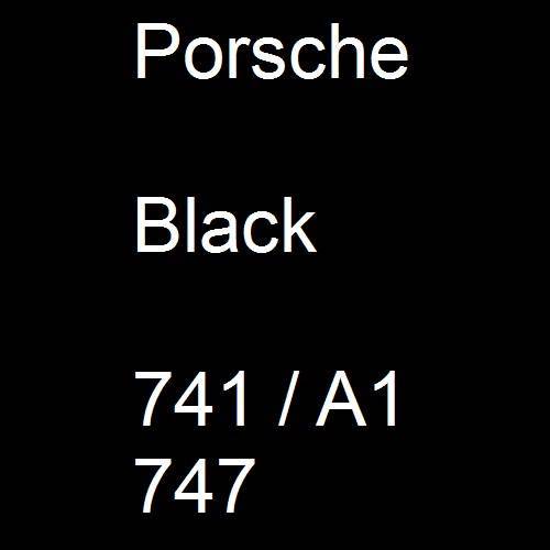 Porsche, Black, 741 / A1 747.